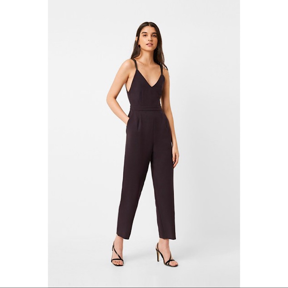 COPY - FRENCH CONNECTION ANANA WHISPER STRAPPY JUMPSUIT 8